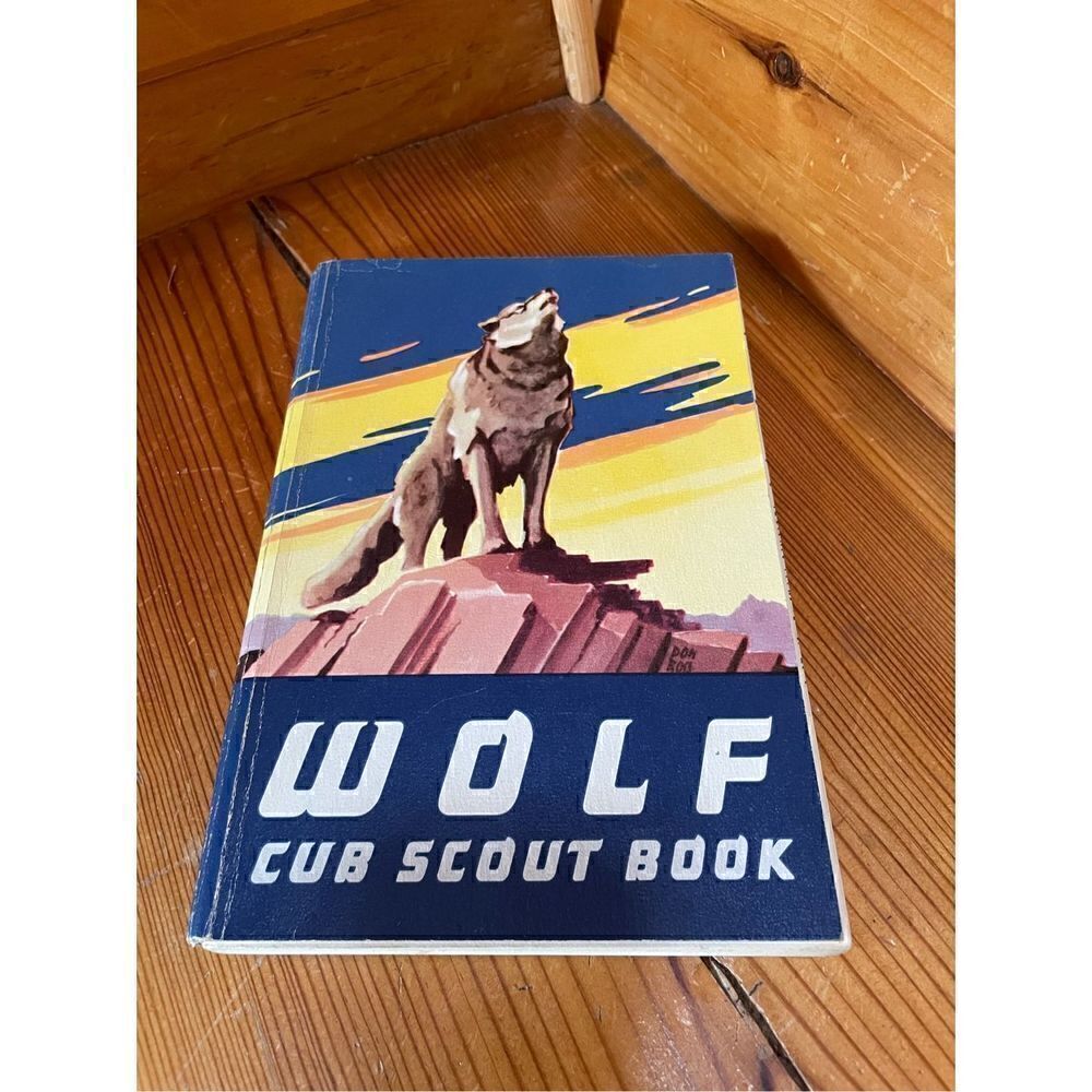 1950s Wolf Cub Scout Book